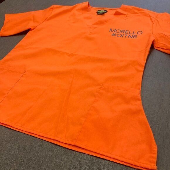 Orange Is The New Black Costume Halloween Small Womens Inmate Morello OITNB - Picture 8 of 11